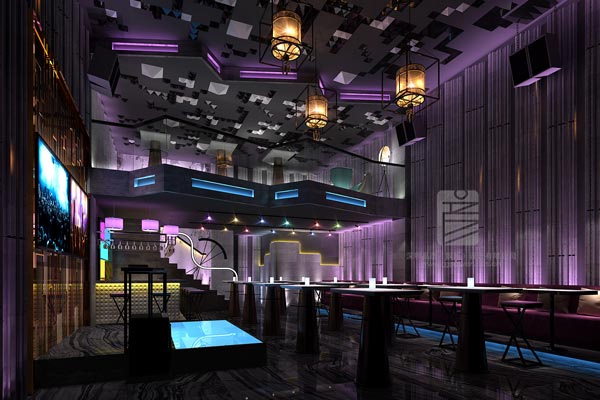 廣東佛山派對空間酒吧大廳設計
